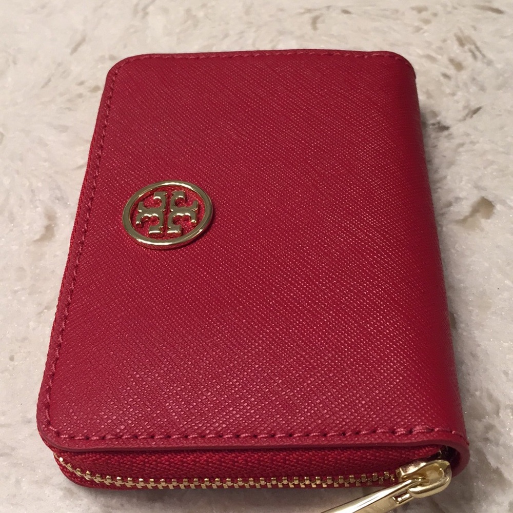 Tory Burch Robinson Zip Coin/Key Case. NWT - Picture 7 of 8